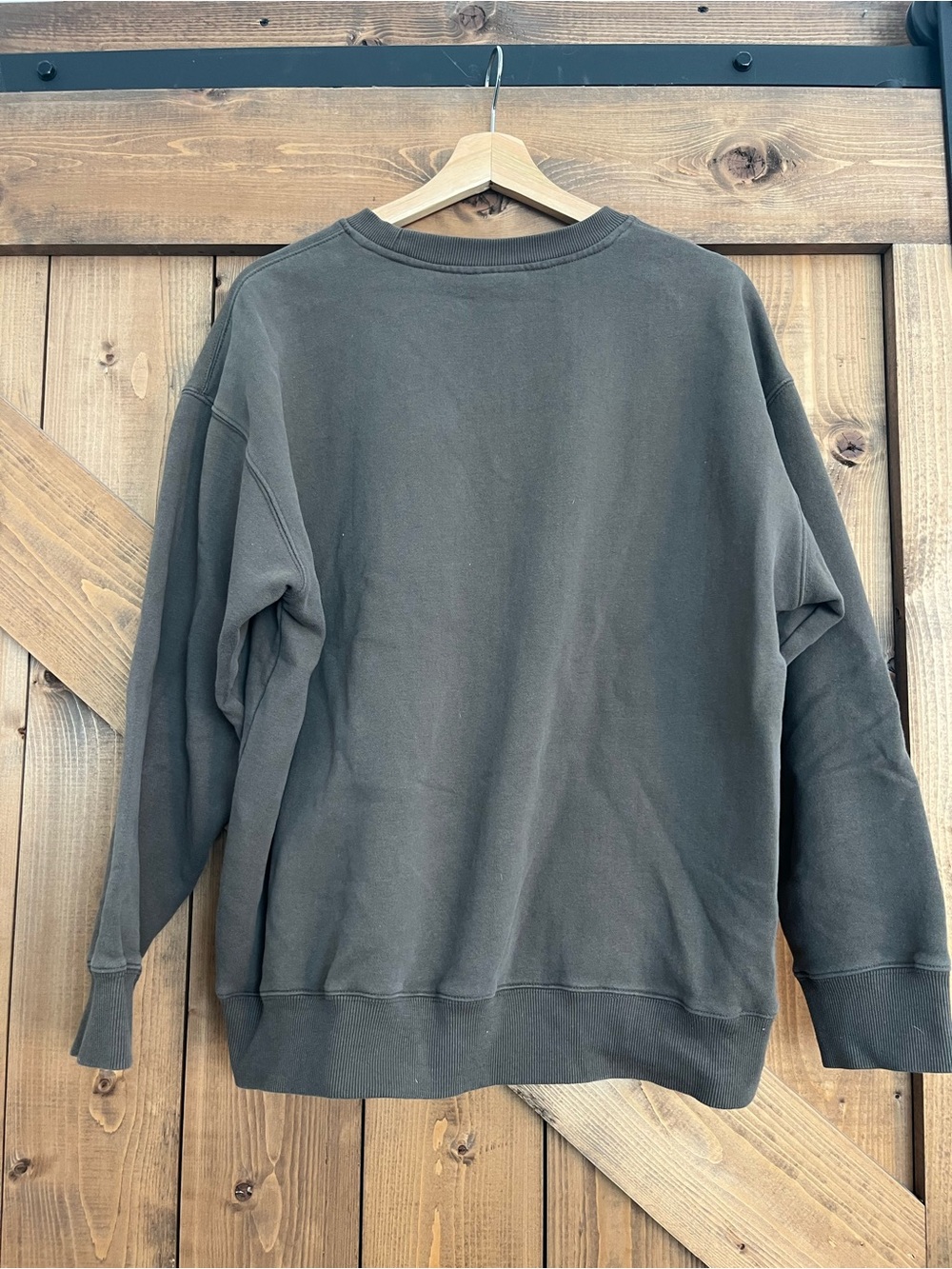 ARIAT | brown oversized crew sweatshirt | Medium - Picture 5 of 6